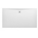 Receveur de douche LAUFEN PRO rectangulaire, bonde côté long 1600 x 900 x 33 mm blanc mat LAUFEN