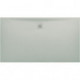Receveur de douche LAUFEN PRO, rectangulaire, écoulement latéral long, 1600 x 900 x 33 mm, gris clair LAUFEN