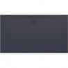 Receveur de douche LAUFEN PRO rectangulaire, bonde côté long 1600 x 900 x 33 mm anthracite LAUFEN