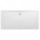 Receveur de douche LAUFEN PRO, rectangulaire, écoulement sur le côté long 1800 x 900 x 34 mm blanc mat LAUFEN