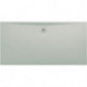 Receveur de douche LAUFEN PRO, rectangulaire, écoulement sur le côté long 1800 x 900 x 34 mm, gris clair LAUFEN
