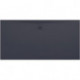 Receveur de douche rectangulaire LAUFEN PRO, bonde côté long 1800 x 900 x 34 mm anthracite LAUFEN