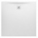Receveur de douche carré LAUFEN PRO, écoulement latéral 1000 x 1000 x 33 mm LAUFEN blanc mat