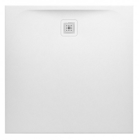 Receveur de douche carré LAUFEN PRO, écoulement latéral 1000 x 1000 x 33 mm LAUFEN blanc mat