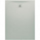 Receveur de douche LAUFEN PRO rectangulaire, écoulement sur le côté court 1200 x 1000 x 33 mm, gris clair LAUFEN