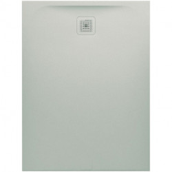 Receveur de douche LAUFEN PRO rectangulaire, écoulement sur le côté court 1200 x 1000 x 33 mm, gris clair LAUFEN