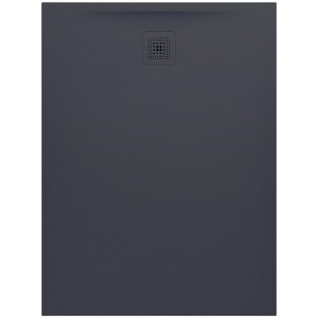Receveur de douche LAUFEN PRO rectangulaire, bonde côté court 1200 x 1000 x 33 mm anthracite LAUFEN