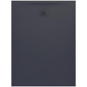 Receveur de douche LAUFEN PRO rectangulaire, bonde côté court 1200 x 1000 x 33 mm anthracite LAUFEN