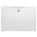 Receveur de douche LAUFEN PRO rectangulaire, bonde côté long 1400 x 1000 x 30 mm blanc mat LAUFEN