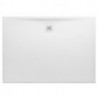 Receveur de douche LAUFEN PRO rectangulaire, bonde côté long 1400 x 1000 x 30 mm blanc mat LAUFEN