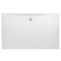 Receveur de douche LAUFEN PRO, rectangulaire, écoulement sur le côté long 1600 x 1000 x 33 mm blanc mat LAUFEN