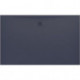 Receveur de douche LAUFEN PRO rectangulaire, bonde côté long 1600 x 1000 x 33 mm anthracite LAUFEN