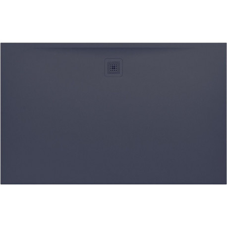 Receveur de douche LAUFEN PRO rectangulaire, bonde côté long 1600 x 1000 x 33 mm anthracite LAUFEN