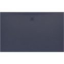 Receveur de douche LAUFEN PRO rectangulaire, bonde côté long 1600 x 1000 x 33 mm anthracite LAUFEN