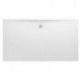 Receveur de douche LAUFEN PRO rectangulaire, bonde côté long 1800 x 1000 x 34 mm blanc mat LAUFEN