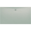 Receveur de douche LAUFEN PRO, rectangulaire, écoulement sur le côté long 1800 x 1000 x 34 mm, gris clair LAUFEN