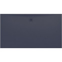 Receveur de douche LAUFEN PRO, rectangulaire, écoulement sur le côté long 1800 x 1000 x 34 mm anthracite LAUFEN