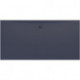 Receveur de douche LAUFEN PRO rectangulaire, bonde côté long 2000 x 1000 x 36 mm anthracite LAUFEN