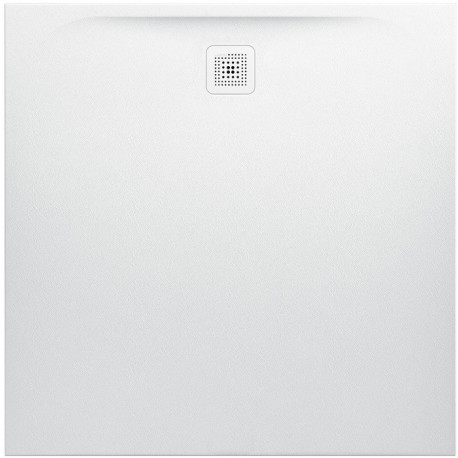 Receveur de douche carré LAUFEN PRO, écoulement latéral 1200 x 1200 x 33 mm LAUFEN blanc mat