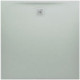 Receveur de douche carré LAUFEN PRO, écoulement latéral 1200 x 1200 x 33 mm, gris clair LAUFEN