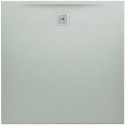 Receveur de douche carré LAUFEN PRO, écoulement latéral 1200 x 1200 x 33 mm, gris clair LAUFEN