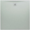 Receveur de douche carré LAUFEN PRO, écoulement latéral 1200 x 1200 x 33 mm, gris clair LAUFEN