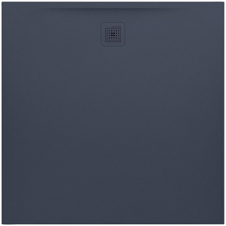 Receveur de douche carré LAUFEN PRO, écoulement latéral 1200 x 1200 x 33 mm anthracite LAUFEN