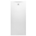 Receveur de douche rectangulaire LAUFEN PRO, bonde côté court 1800 x 800 x 46 mm blanc mat LAUFEN