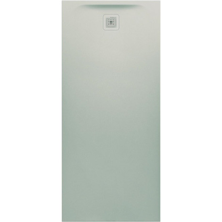 Receveur de douche LAUFEN PRO, rectangulaire, écoulement sur le petit côté 1800 x 800 x 46 mm, gris clair LAUFEN