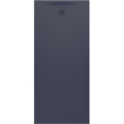 Receveur de douche LAUFEN PRO rectangulaire, bonde côté court 1800 x 800 x 46 mm anthracite LAUFEN