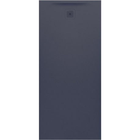 Receveur de douche LAUFEN PRO rectangulaire, bonde côté court 1800 x 800 x 46 mm anthracite LAUFEN