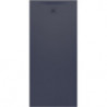 Receveur de douche LAUFEN PRO rectangulaire, bonde côté court 1800 x 800 x 46 mm anthracite LAUFEN