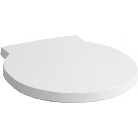 Abattant WC VAL avec couvercle, déhoussable, avec amortisseur LAUFEN blanc mat
