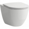 WC suspendu LAUFEN PRO à fond creux, 4,5 / 3 l pergamon LAUFEN