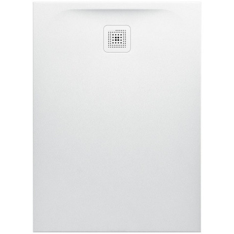 Receveur de douche LAUFEN PRO rectangulaire, écoulement sur le côté court 1100 x 800 x 33 mm blanc mat LAUFEN