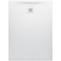 Receveur de douche LAUFEN PRO rectangulaire, écoulement sur le côté court 1100 x 800 x 33 mm blanc mat LAUFEN