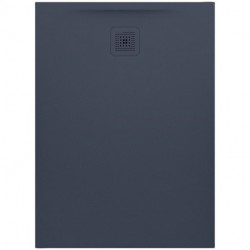 Receveur de douche LAUFEN PRO rectangulaire, bonde côté court 1100 x 800 x 33 mm anthracite LAUFEN