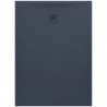 Receveur de douche LAUFEN PRO rectangulaire, bonde côté court 1100 x 800 x 33 mm anthracite LAUFEN