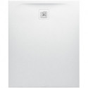 Receveur de douche LAUFEN PRO, rectangulaire, écoulement sur le petit côté 1100 x 900 x 33 mm, gris clair LAUFEN