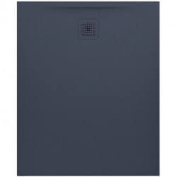 Receveur de douche LAUFEN PRO rectangulaire, bonde côté court 1100 x 900 x 33 mm anthracite LAUFEN