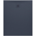 Receveur de douche LAUFEN PRO rectangulaire, bonde côté court 1100 x 900 x 33 mm anthracite LAUFEN