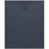 Receveur de douche LAUFEN PRO rectangulaire, bonde côté court 1100 x 900 x 33 mm anthracite LAUFEN