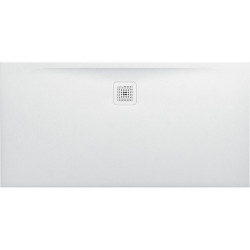 Receveur de douche LAUFEN PRO, rectangulaire, écoulement sur le côté long 1400 x 700 x 30 mm LAUFEN blanc mat
