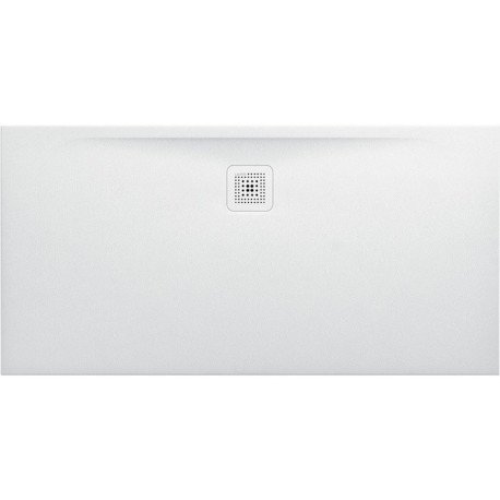 Receveur de douche LAUFEN PRO, rectangulaire, écoulement sur le côté long 1400 x 700 x 30 mm LAUFEN blanc mat