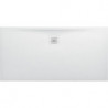 Receveur de douche LAUFEN PRO, rectangulaire, écoulement sur le côté long 1400 x 700 x 30 mm LAUFEN blanc mat
