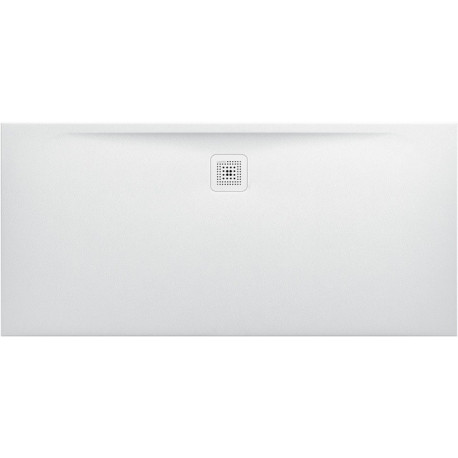 Receveur de douche LAUFEN PRO, rectangulaire, écoulement latéral long, 1600 x 750 x 32 mm, LAUFEN blanc mat