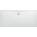 Receveur de douche LAUFEN PRO, rectangulaire, écoulement latéral long, 1600 x 750 x 32 mm, LAUFEN blanc mat