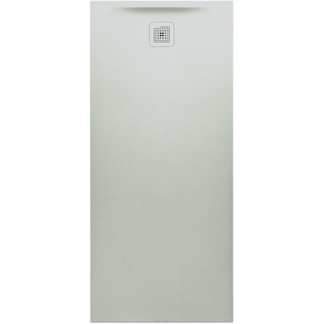Receveur de douche LAUFEN PRO, rectangulaire, écoulement sur le petit côté 1700 x 750 x 46 mm, gris clair LAUFEN