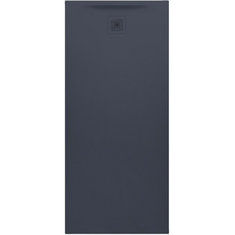 Receveur de douche LAUFEN PRO rectangulaire, bonde côté court 1700 x 750 x 46 mm anthracite LAUFEN