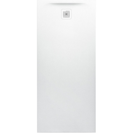 Receveur de douche LAUFEN PRO rectangulaire, écoulement sur le côté court 1700 x 800 x 46 mm blanc mat LAUFEN
